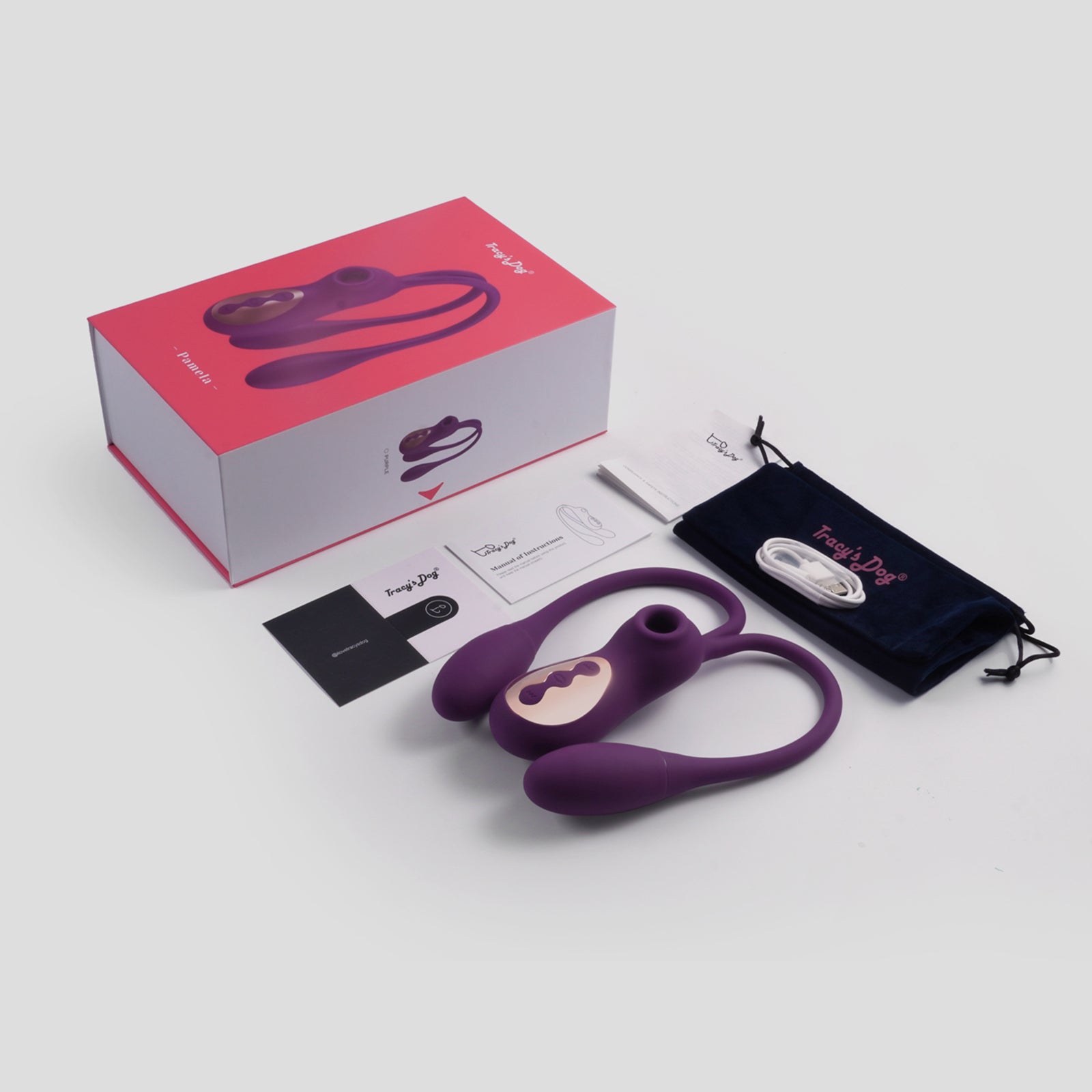 tracy-s-dog-pamela-stimulateur-clitoris-aspirant-violet-chauffant image 5