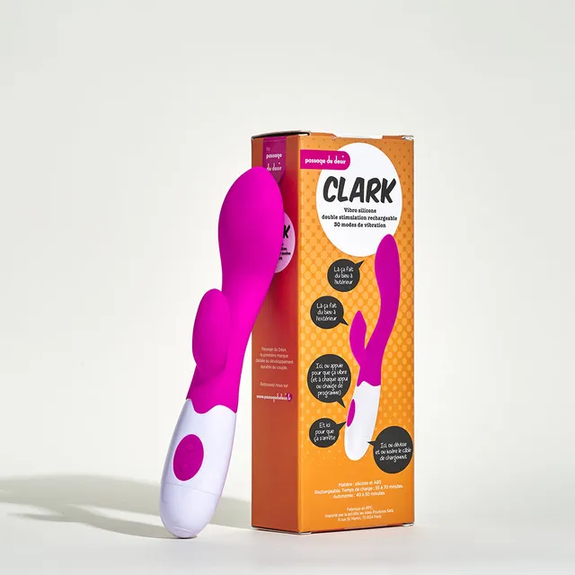passage-du-d-sir-clark-rabbit-vibromasseur-silicone-vaginal image 1