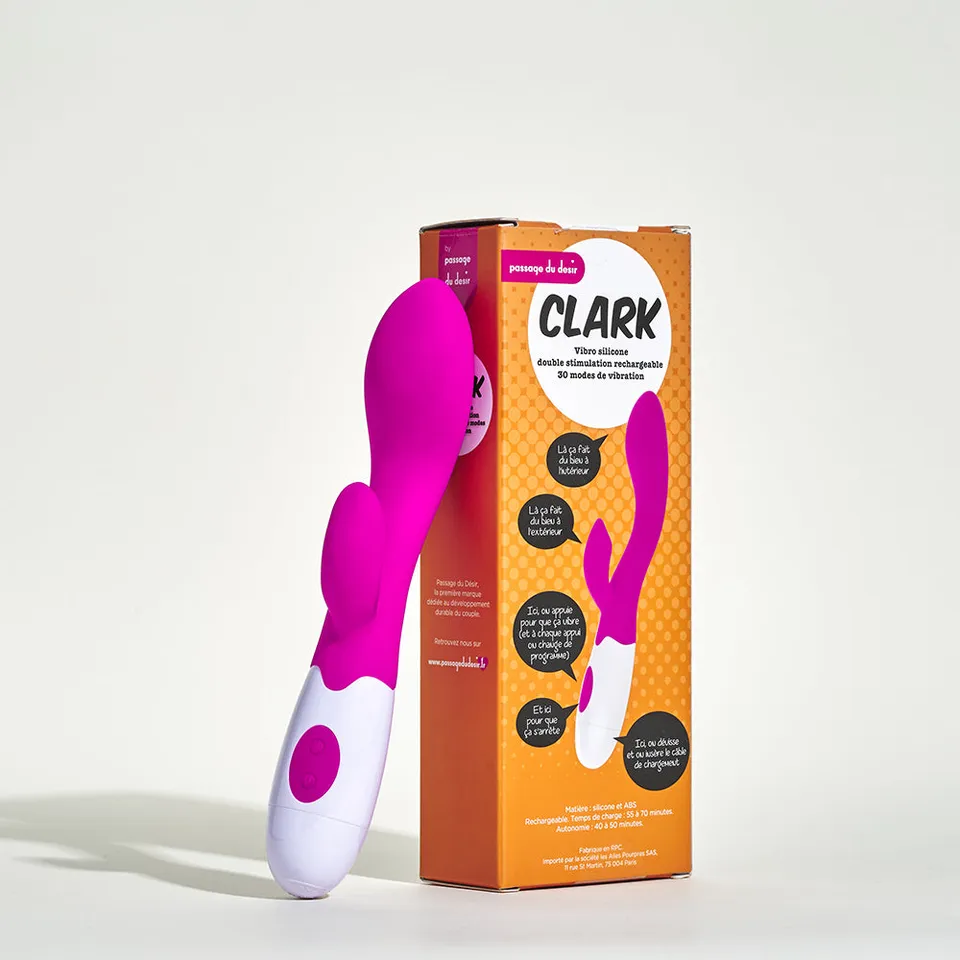 passage-du-d-sir-clark-rabbit-vibromasseur-silicone-vaginal image 1