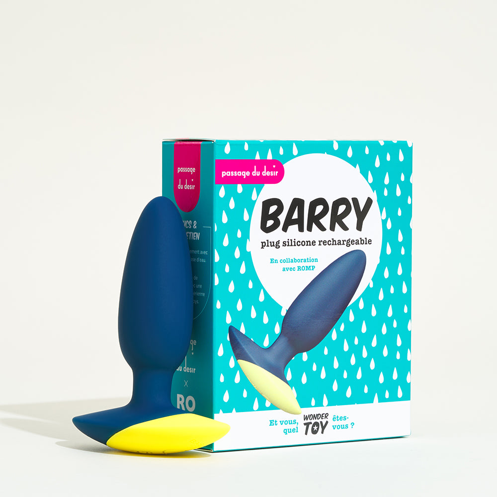 barry-plug-anal-vibrant-silicone-3-intensit-s-silencieux image 1