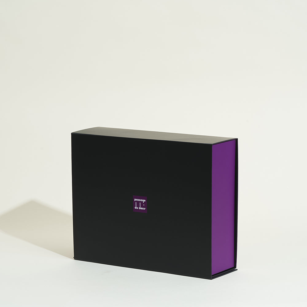 passage-du-d-sir-bo-te-cadeau-rangement-sextoy-grande-noire-violet image 3