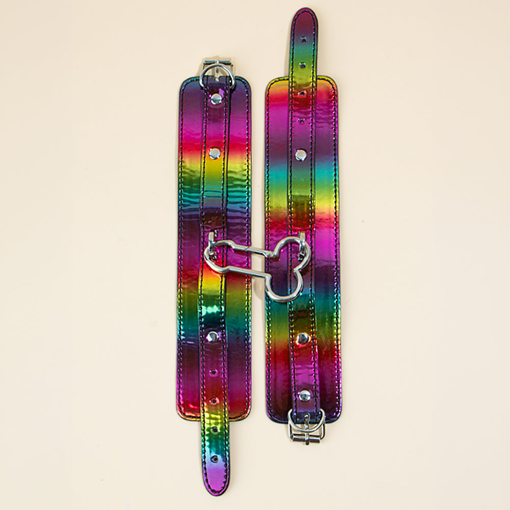 passage-du-d-sir-menottes-pride-bondage-arc-en-ciel-r-glable image 2