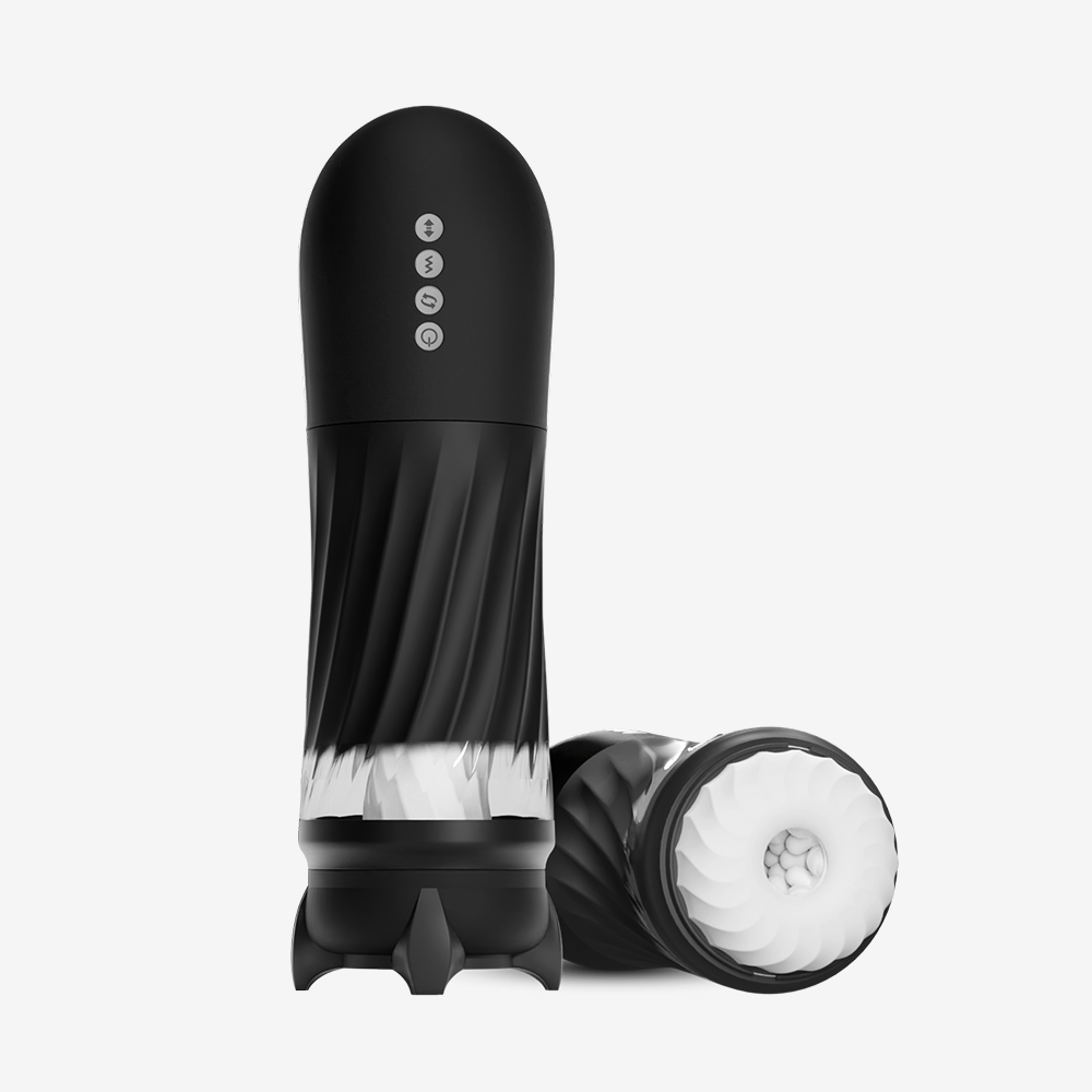 tracy-s-dog-man-steelcan-masturbateur-automatique-noir-chauffant image 1