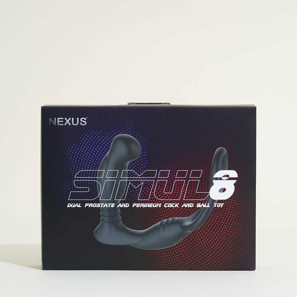 nexus-simul8-stimulateur-prostate-vibrant-noir-48-vibrations-waterproof image 4
