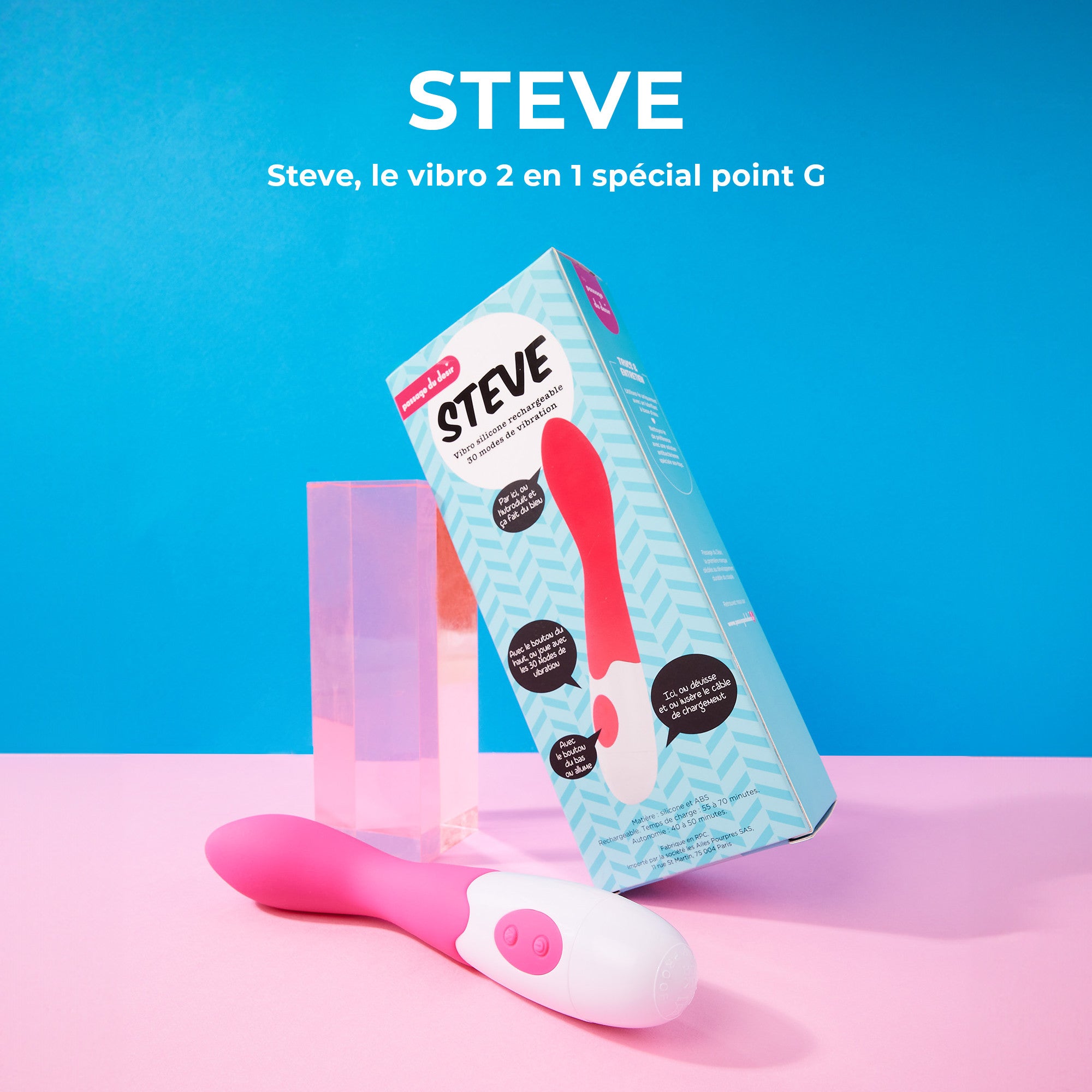 passage-du-d-sir-steve-vibromasseur-silicone-30-modes-rechargeable image 3