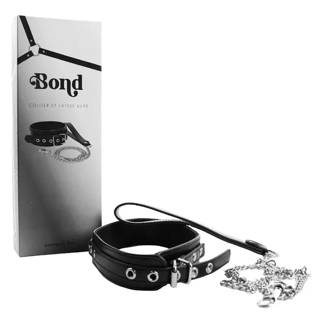 passage-du-d-sir-bond-collier-et-laisse-r-glable image 1