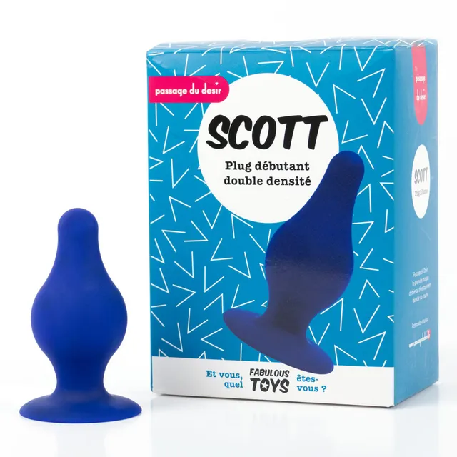 passage-du-d-sir-scott-plug-anal-silicone-double-densit image 1