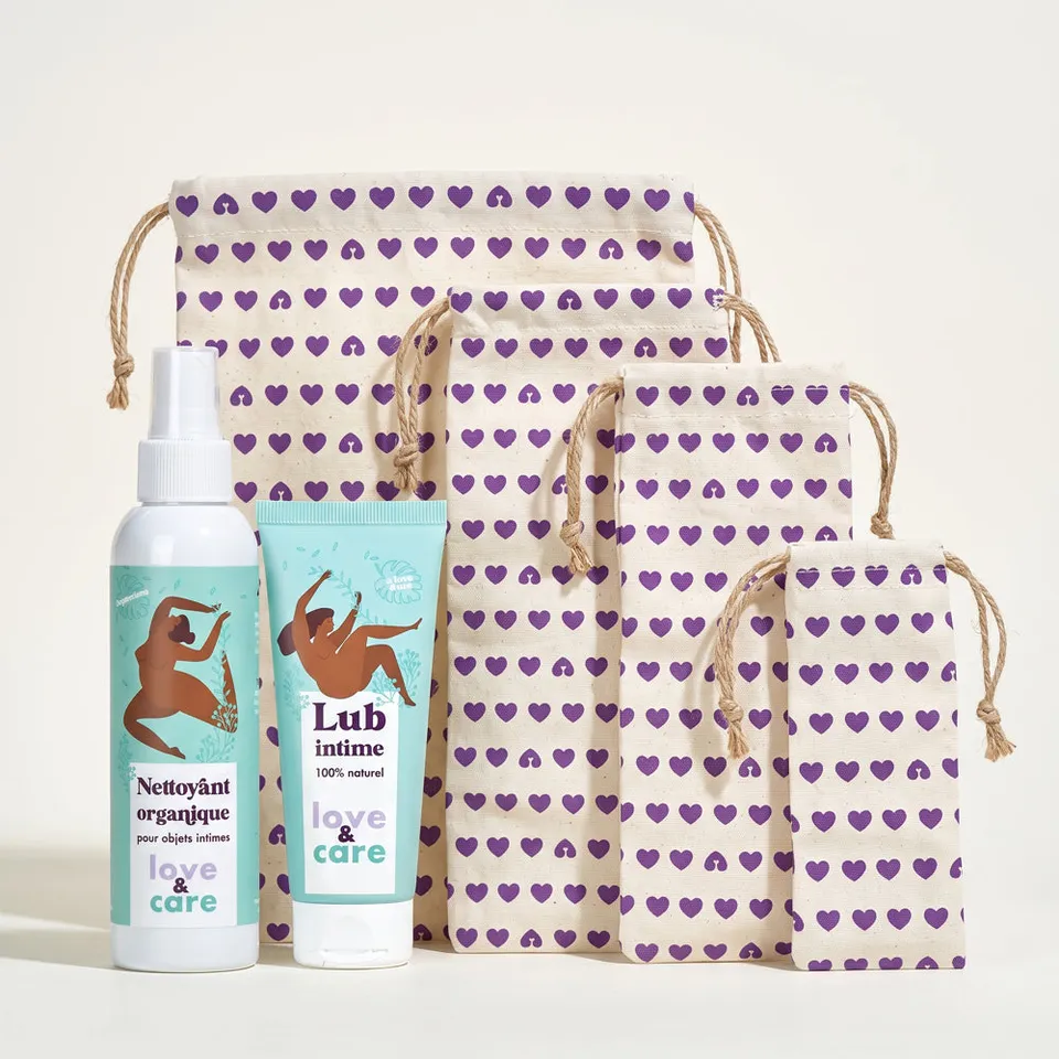 love-and-care-pack-soin-coffret-lubrifiant-naturel-100-ml image 1