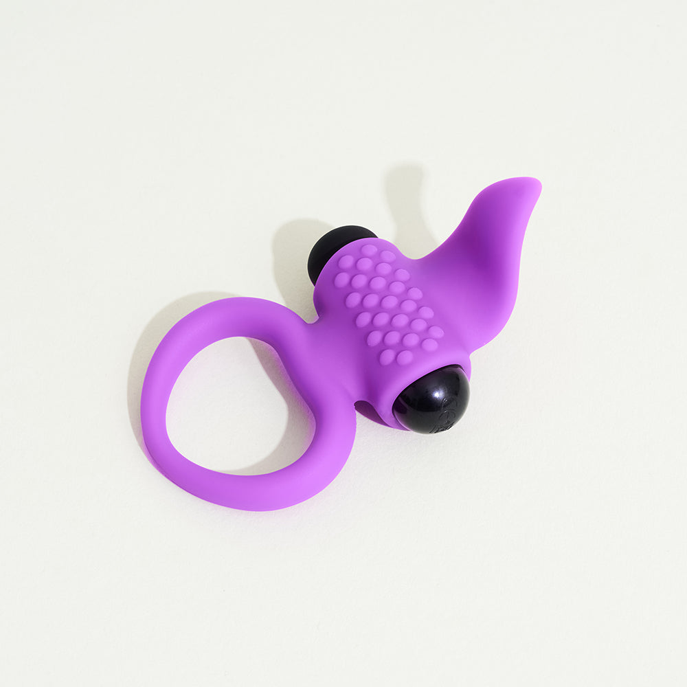 passage-du-d-sir-purple-kiss-cockring-vibrant-silicone image 1