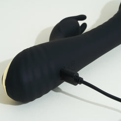 passage-du-d-sir-sextoy-vaginal-ki-tapping-rabbit-vibrant-noir image 6