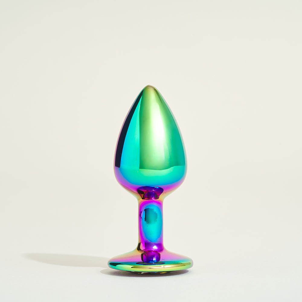passage-du-d-sir-steel-plug-anal-m-tal-bijou-rainbow image 2