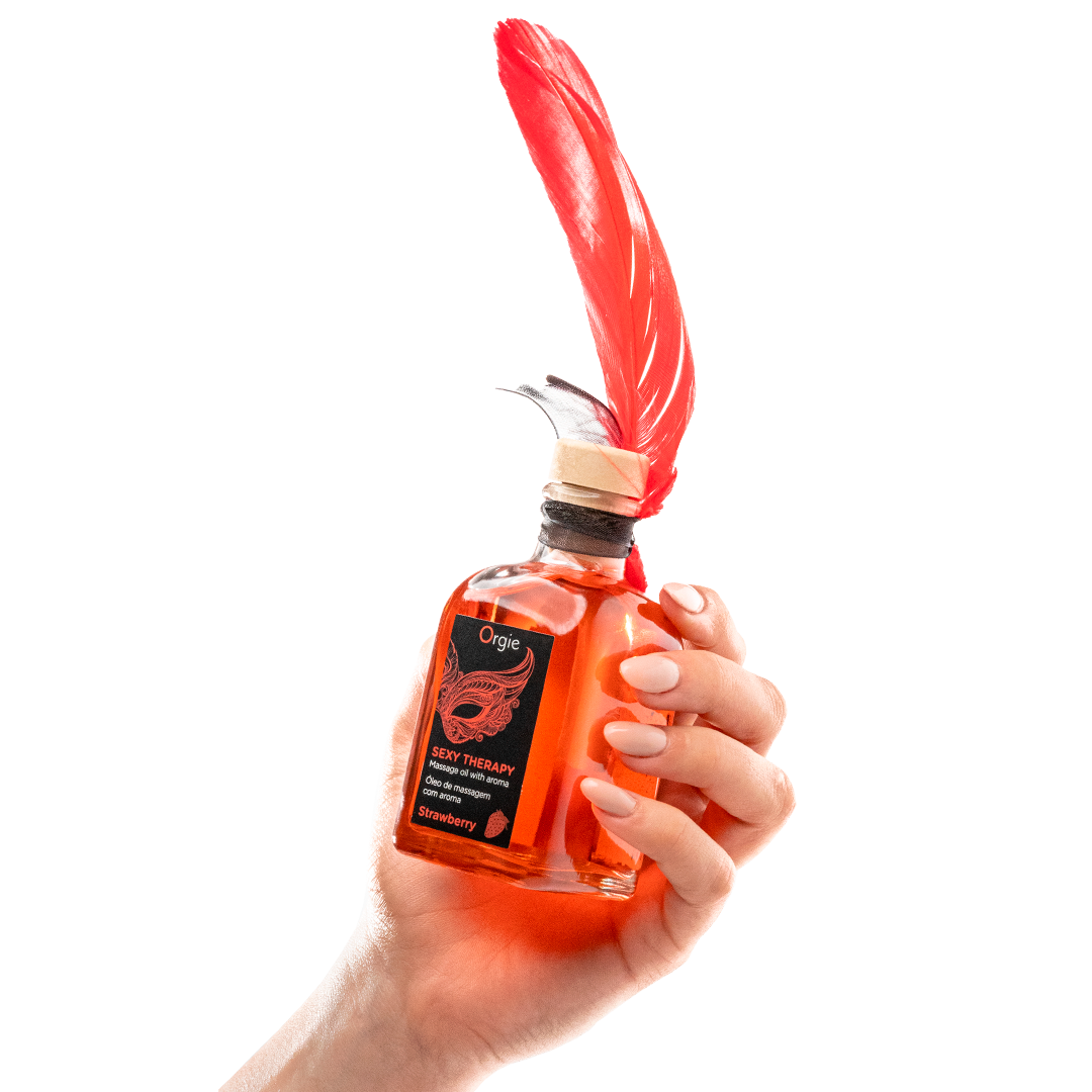 orgie-sexy-therapy-strawberry-huile-massage-fraise-chauffante-kit image 2