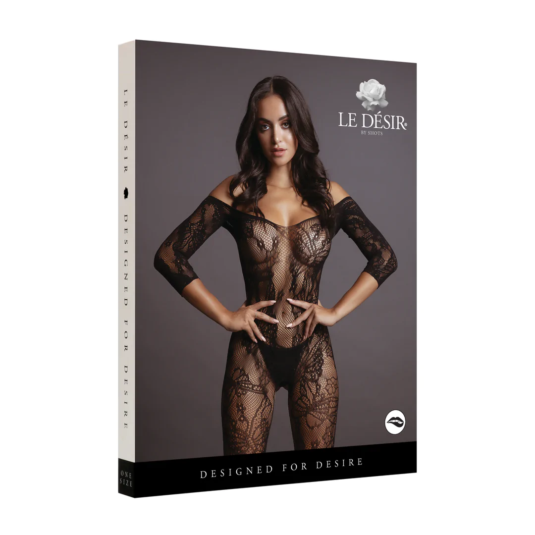 le-d-sir-combinaison-dentelle-manches-longues-ouverte-2 image 3