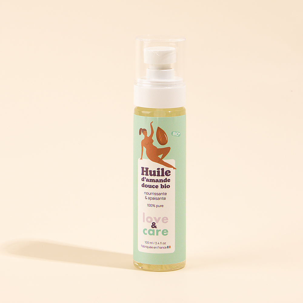 love-care-sweet-almond-huile-de-massage-amande-douce-bio image 1