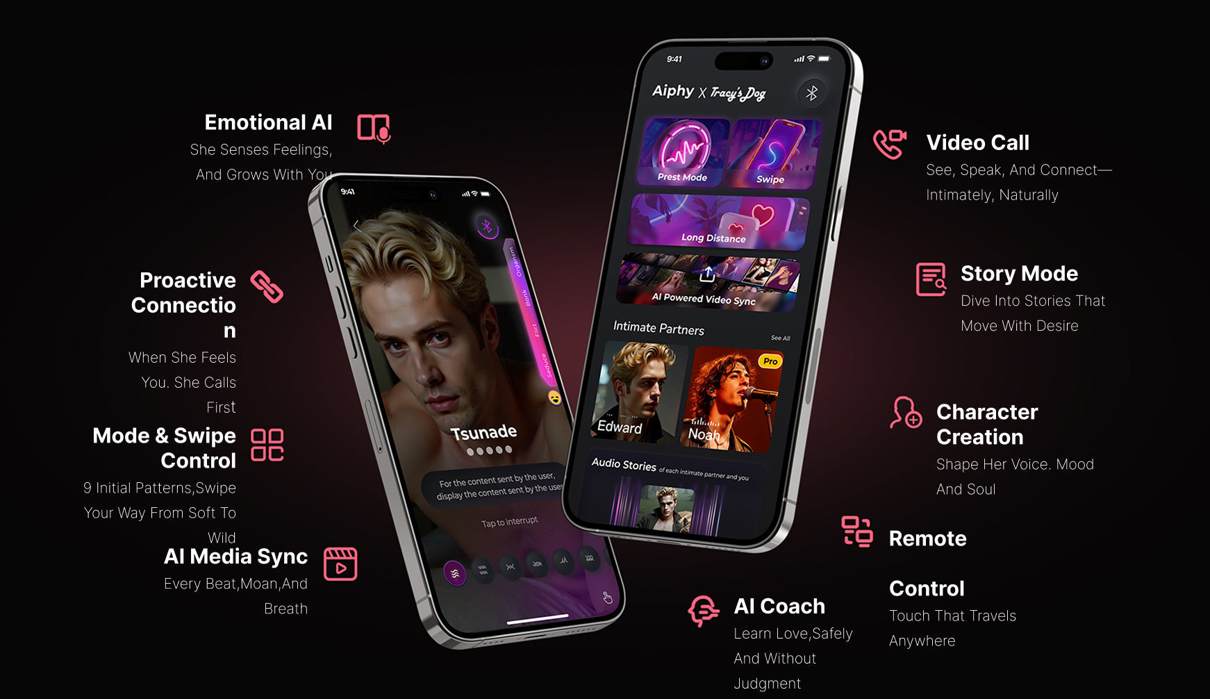 tracy-s-dog-app-series-ai-drillme-ai-beta-coffret-vibromasseur-connect image 2