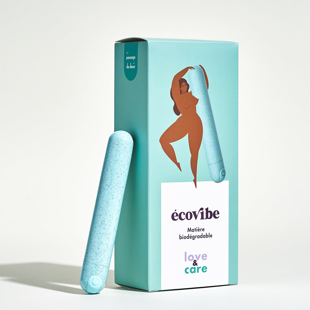 love-care-ecovibe-vibromasseur-vert-rechargeable image 1