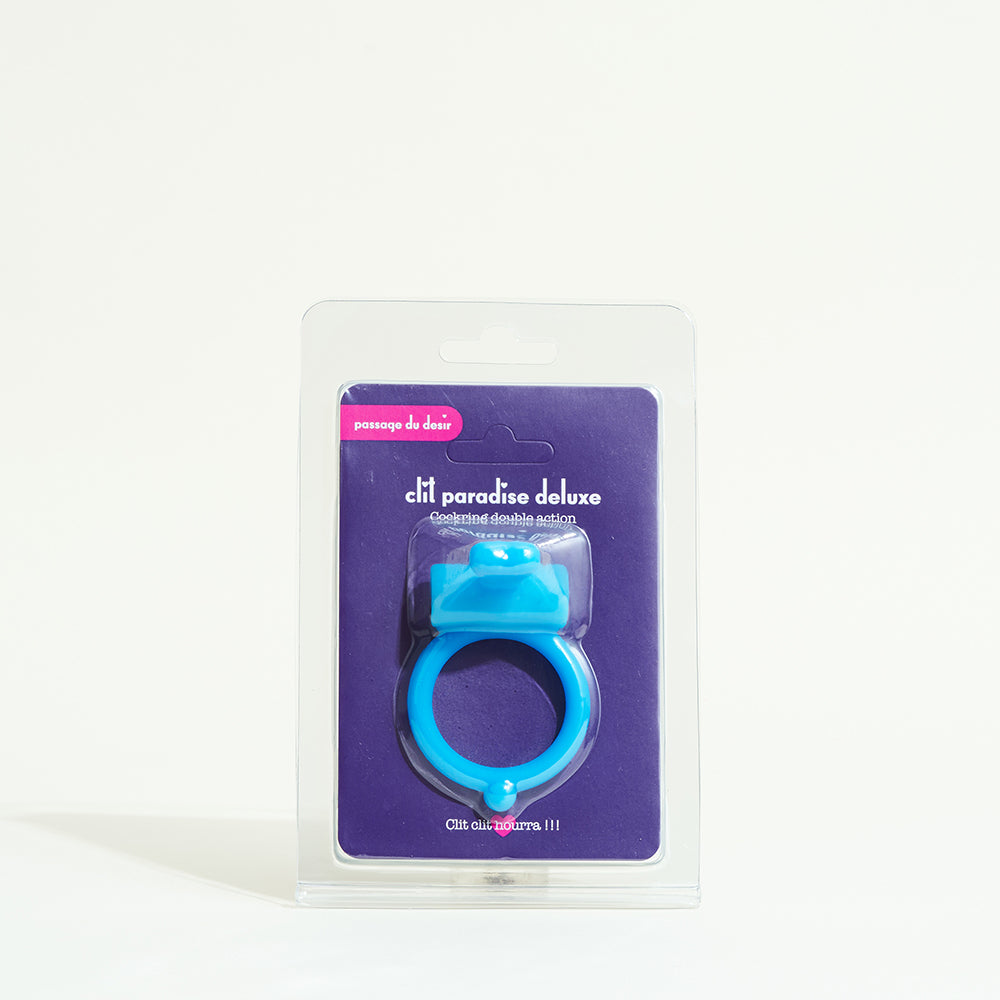 passage-du-d-sir-clit-paradise-deluxe-cockring-bleu image 2