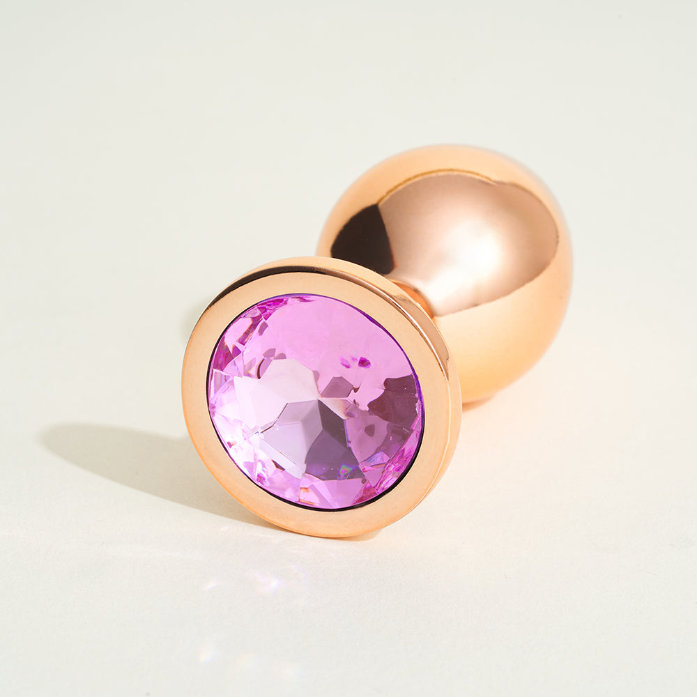 passage-du-d-sir-steel-cristal-plug-anal-m-tal-rose-taille-m image 3