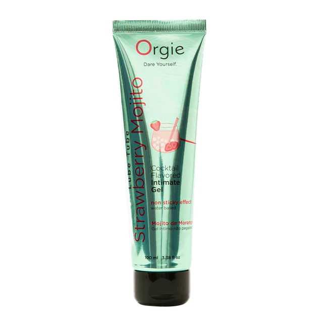 orgie-lube-tube-cocktail-gel-lubrifiant-fraise-mojito-100ml image 1