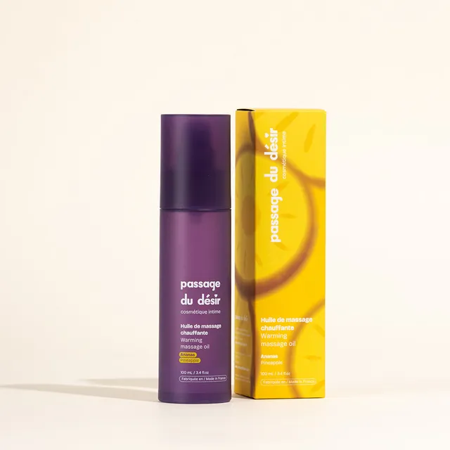 passage-du-d-sir-massage-huile-chauffante-gourmande-vanille-100ml image 1