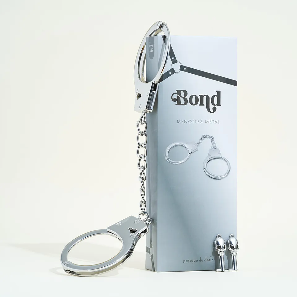passage-du-d-sir-bond-menottes-en-m-tal-r-glables-pochette image 1