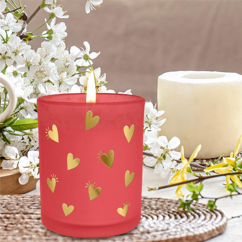 passage-du-d-sir-bougie-rouge-c-urs-bougie-parfum-e-motif-dor image 3