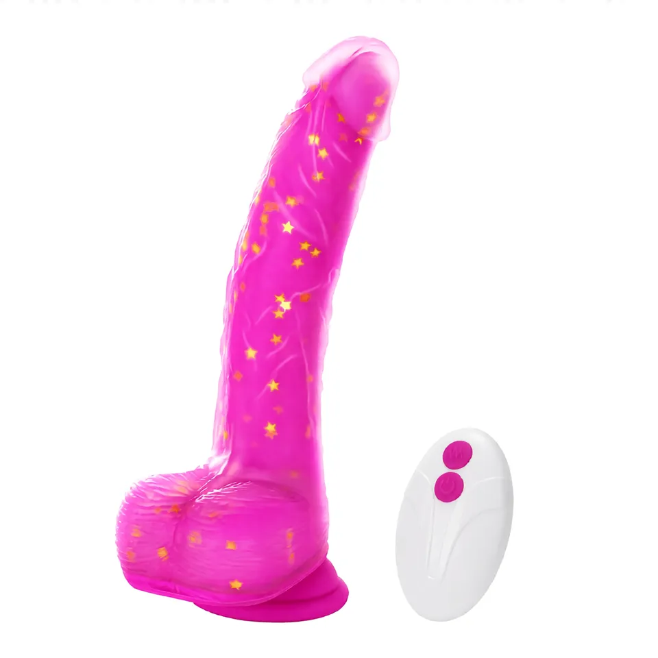 tracy-s-dog-jelivoy-gode-vibrant-va-et-vient-chauffant-9-pouces image 1