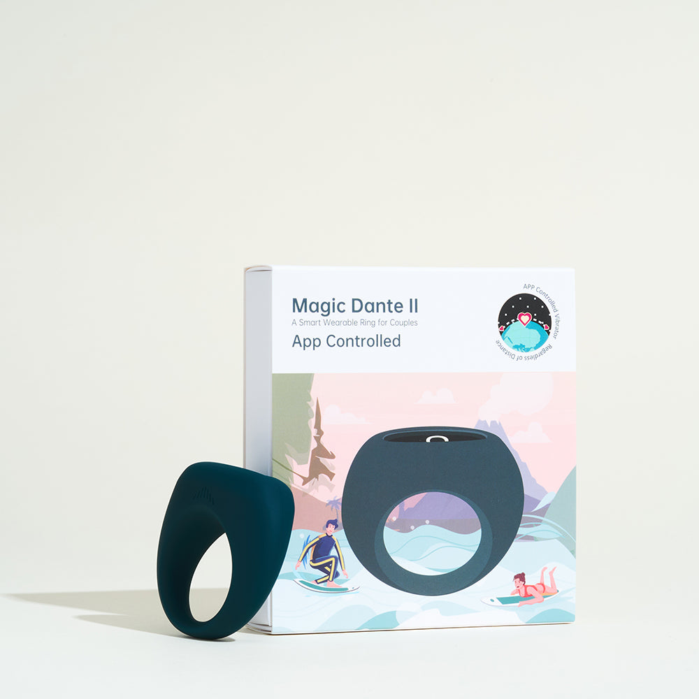 magic-motion-dante-ii-cockring-vibrant-connect-waterproof-couple image 1