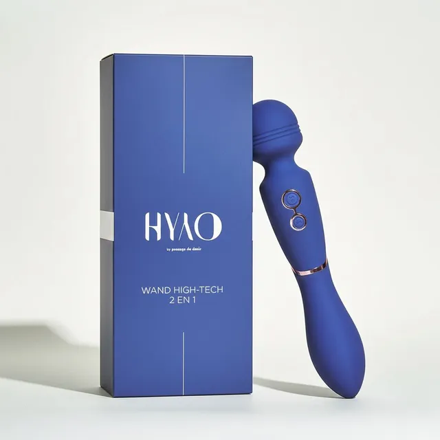 hyyo-fidji-wand-2-en-1-vibromasseur-bleu-gris-basses-fr-quences image 1