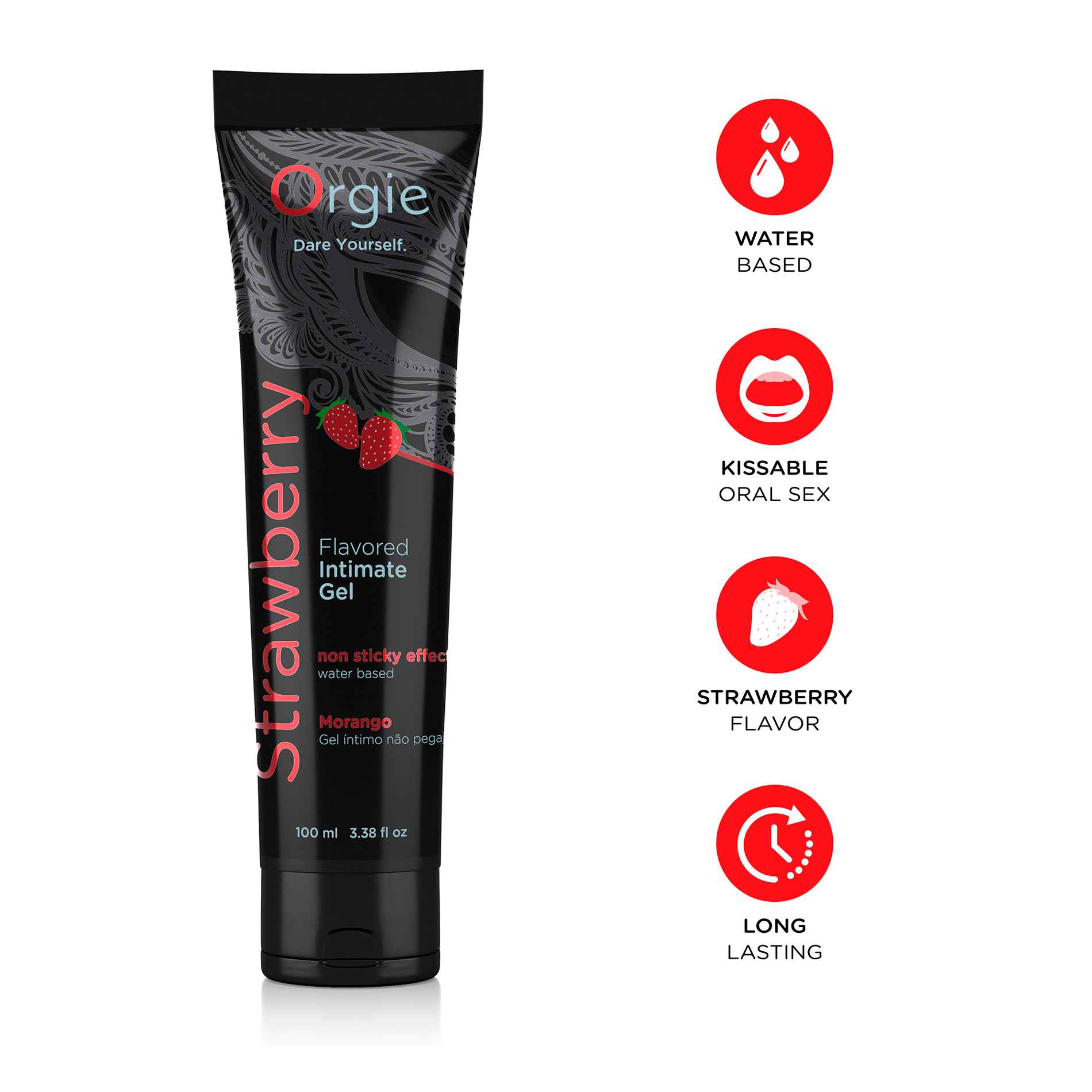 orgie-lube-tube-strawberry-gel-intime-fraise-base-eau image 3
