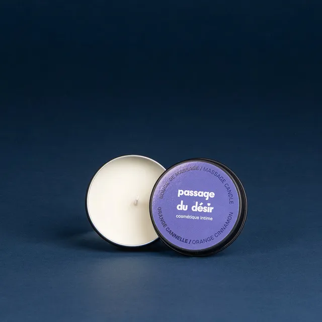 passage-du-d-sir-massage-bougie-de-massage-orange-cannelle-petite image 1