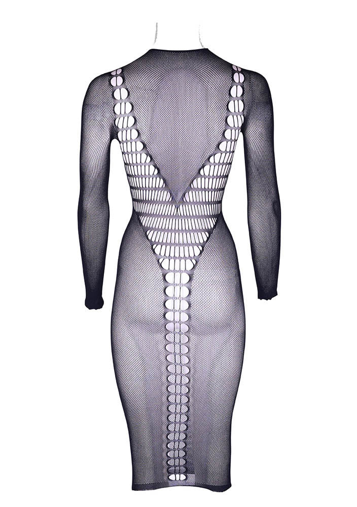 passage-du-d-sir-carme-robe-longue-sexy-r-sille-col-montant image 6