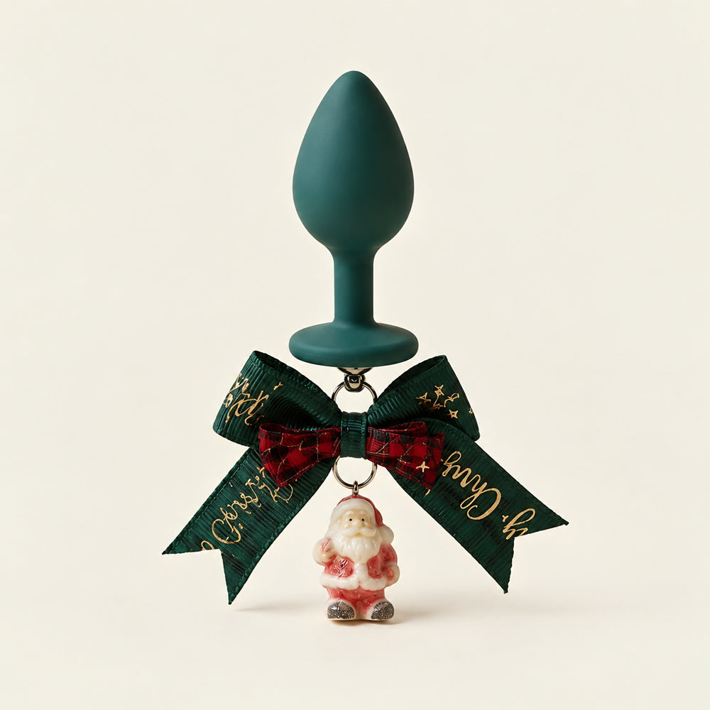 passage-du-d-sir-sextoy-anal-plug-de-no-l-rouge-vert image 2