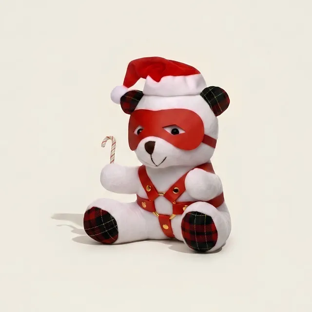 passage-du-d-sir-accessoires-naughty-christmas-bear-peluche image 1