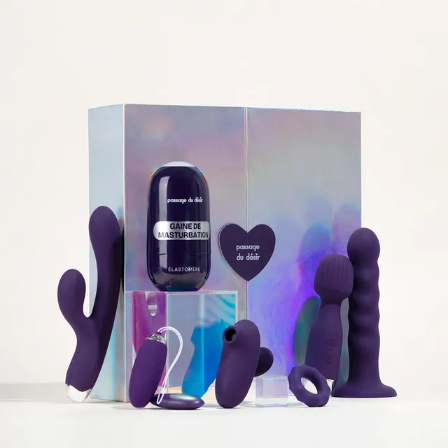 passage-du-d-sir-coffret-7-jours-sienna-rabbit-wand-couple-7-sextoys image 1