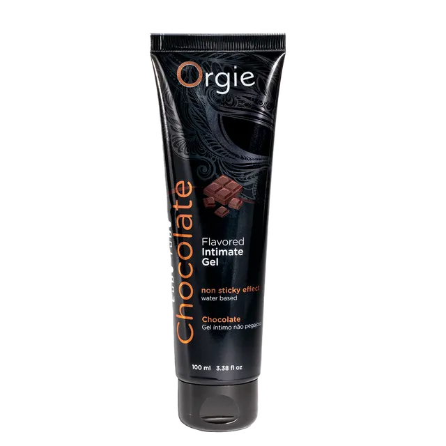 orgie-lube-tube-lubrifiant-chocolat-base-eau-comestible image 1