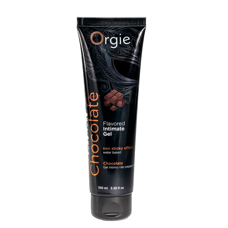 orgie-lube-tube-lubrifiant-chocolat-base-eau-comestible image 1