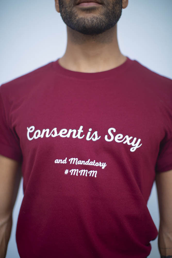 passage-du-d-sir-tenues-sexy-consent-is-sexy-t-shirt-bordeaux-coton image 4
