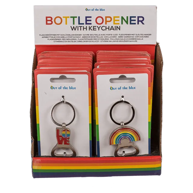 out-of-the-blue-pride-d-capsuleur-porte-cl-s-arc-en-ciel image 1