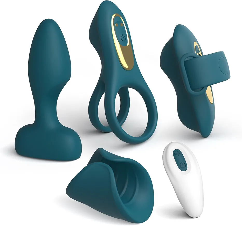 tracy-s-dog-maxikit-kit-couple-vibromasseur-4-en-1-t-l-commande image 1