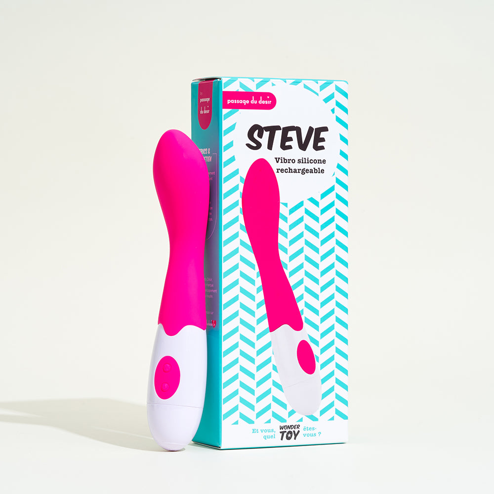 passage-du-d-sir-steve-vibromasseur-silicone-30-modes-rechargeable image 1