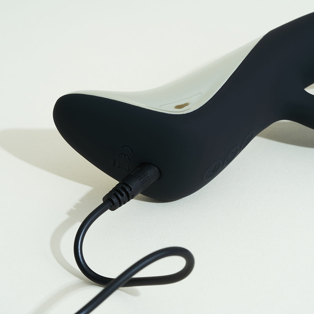 black-edition-en-rabbit-va-et-vient-vibrant-rechargeable image 5
