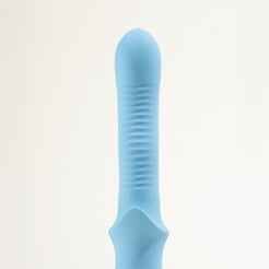 hyyo-honolulu-vibromasseur-ondulant-silicone-bleu-stries image 5