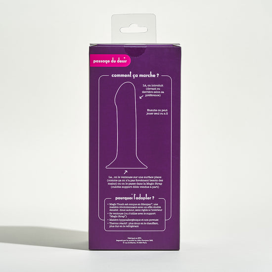 passage-du-d-sir-magic-touch-pinky-dildo-ventouse-silicone image 4