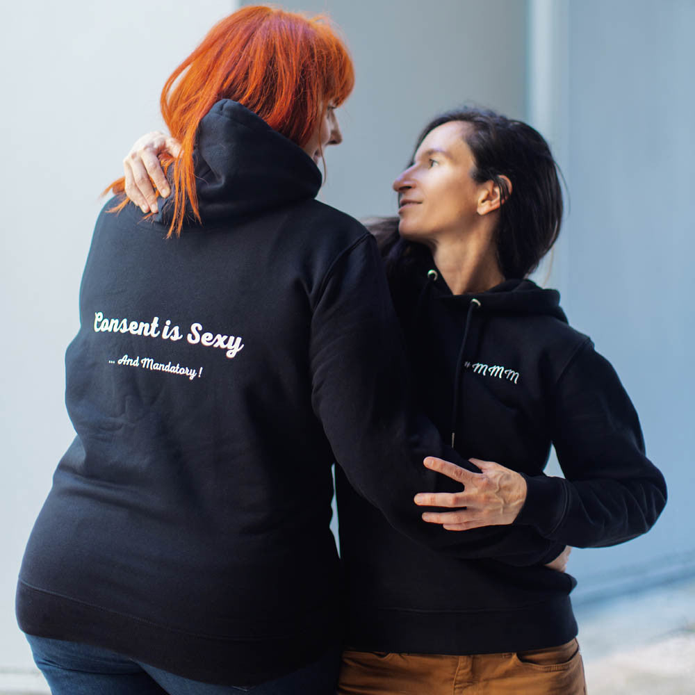orgasme-moi-hoodie-consent-is-sexy-sweat-capuche-coton-bio image 5