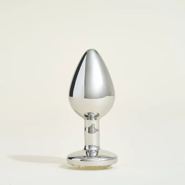 passage-du-d-sir-steel-cristal-plug-anal-m-tal-transparent-taille-s image 1
