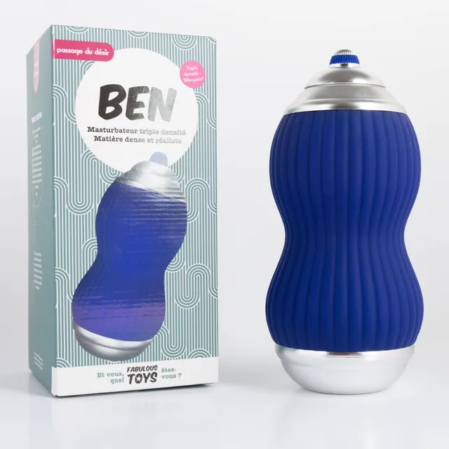 ben-masturbateur-silicone-effet-succion-16-cm image 1