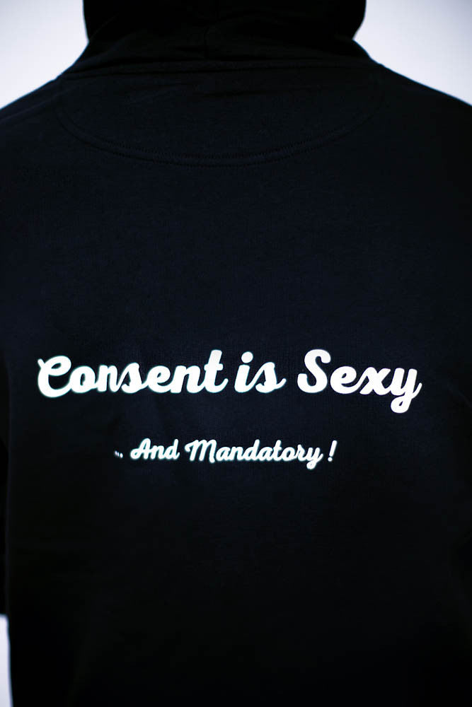 orgasme-moi-hoodie-consent-is-sexy-sweat-capuche-coton-bio image 4