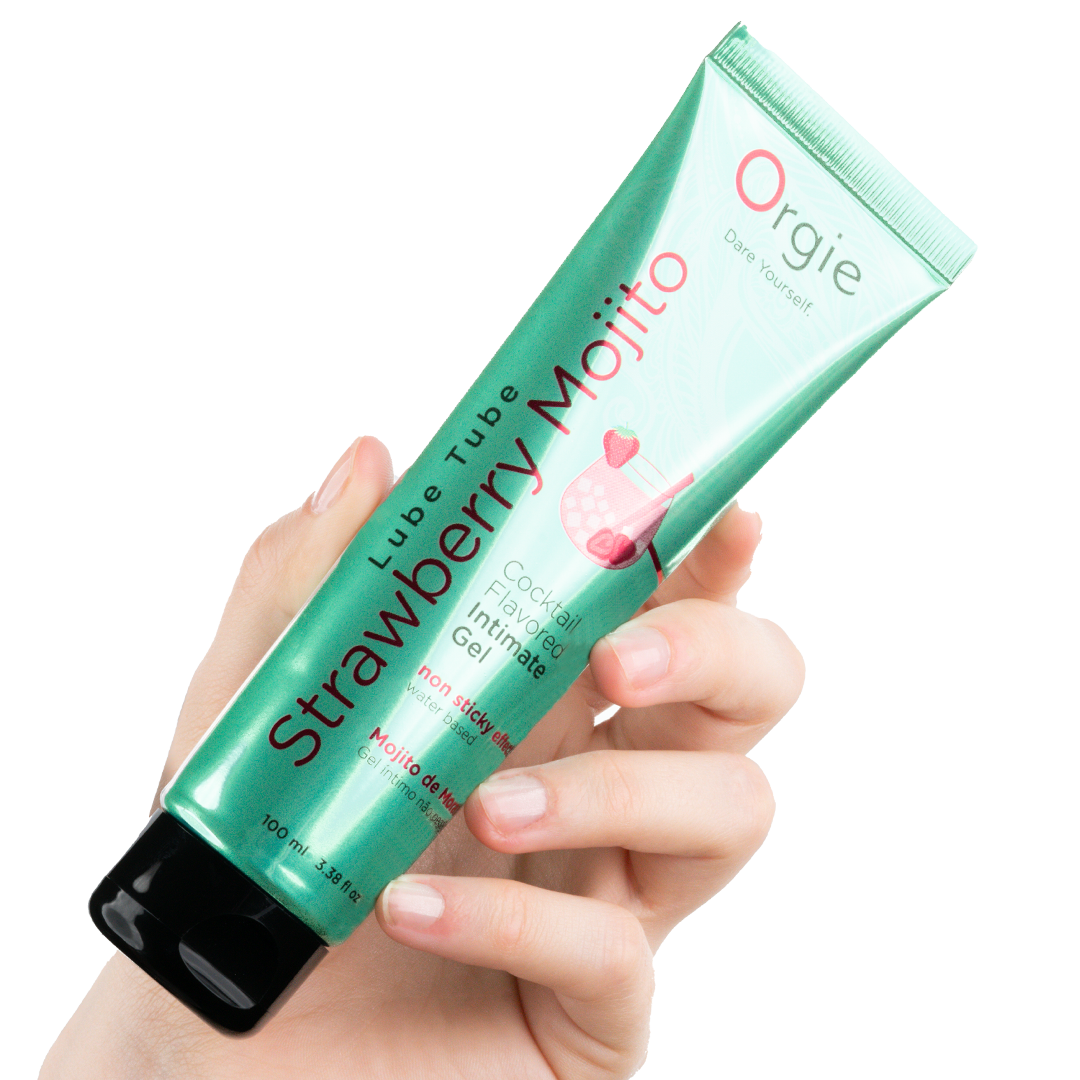 orgie-lube-tube-cocktail-gel-lubrifiant-fraise-mojito-100ml image 4