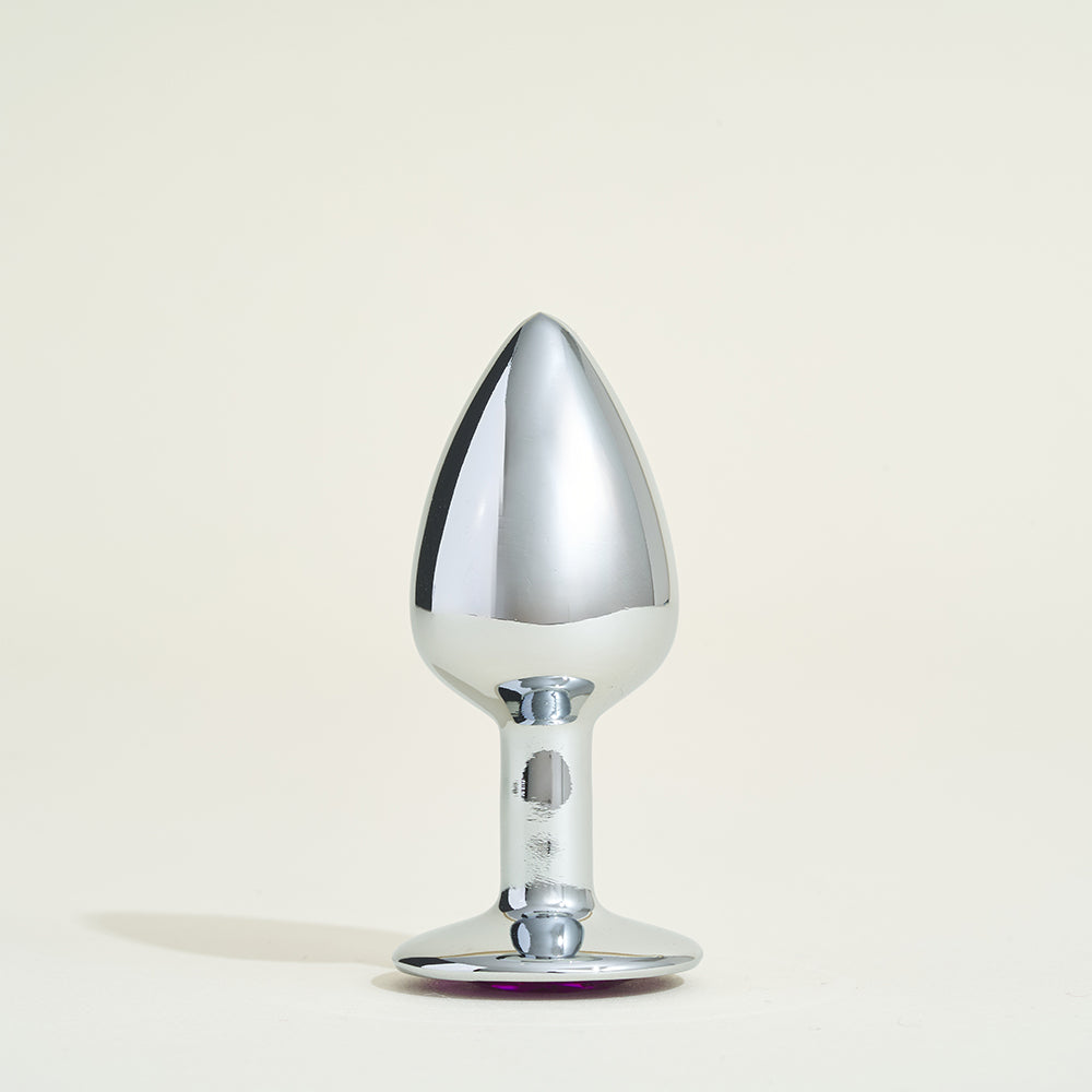 passage-du-d-sir-steel-cristal-plug-anal-m-tal-violet-taille-s image 1